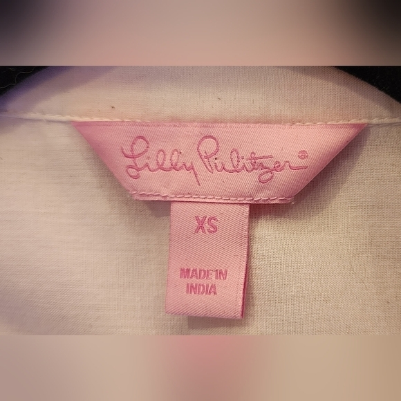 Lilly Pulitzer White Captiva Tunic XS - Picture 7 of 7